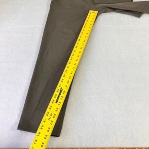 FOURLAPS Pants Mens 34X28 Olive Green Traverse Straight Leg Army 1072 Active - Picture 8 of 12